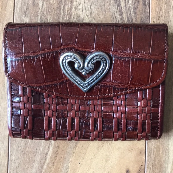 Brighton Handbags - Gorgeous Brighton Woven Leather Wallet